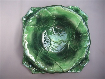 Verde Vitro; groen Italiaans servies druivenblad