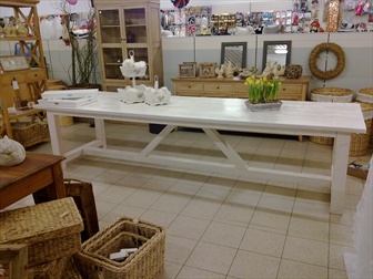 Binnen- Buitentafel landelijke stijl